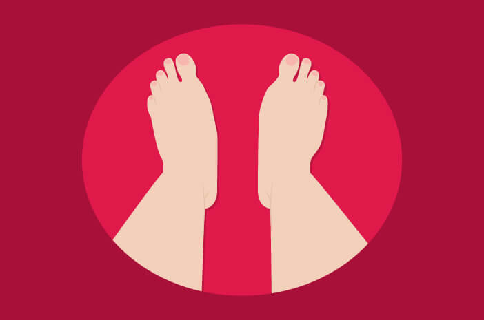 4 choroby, które powodują obrzęk stóp