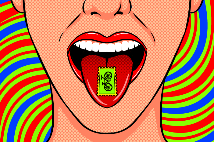 Wissen um die Gefahren von LSD, den häufig verwendeten Betäubungsmitteln des öffentlichen Lebens