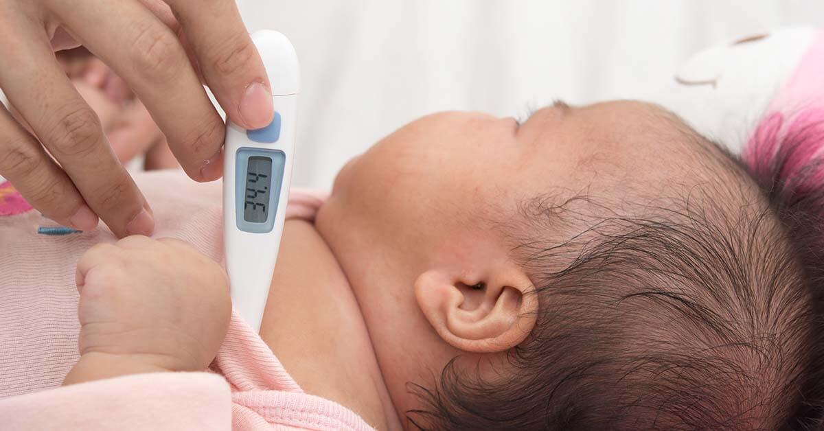 ¿Cuál es la temperatura corporal normal en los bebés?