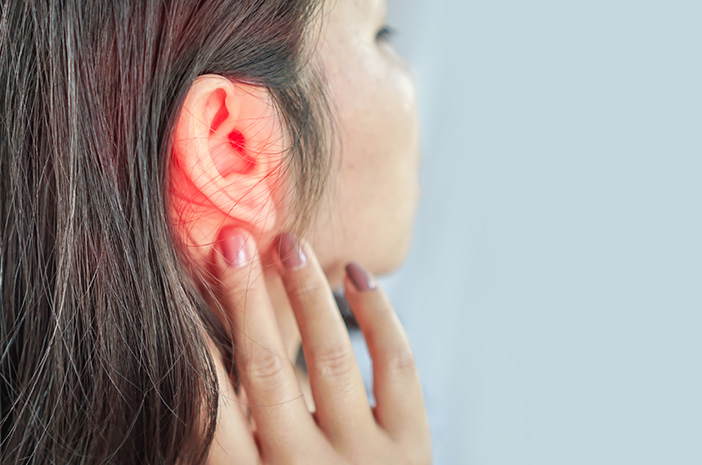 Ursachen für geschwollene Lymphknoten hinter dem Ohr.