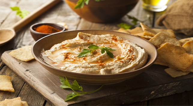 Hummus, Comida Saludable del Medio Oriente