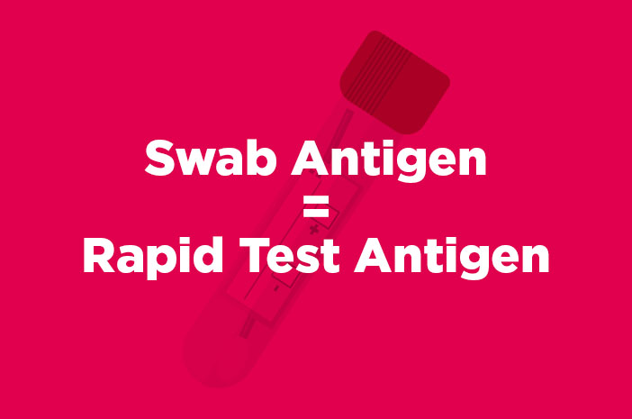Hisopo de antígeno y antígeno rápido, diferentes nombres pero la misma función
