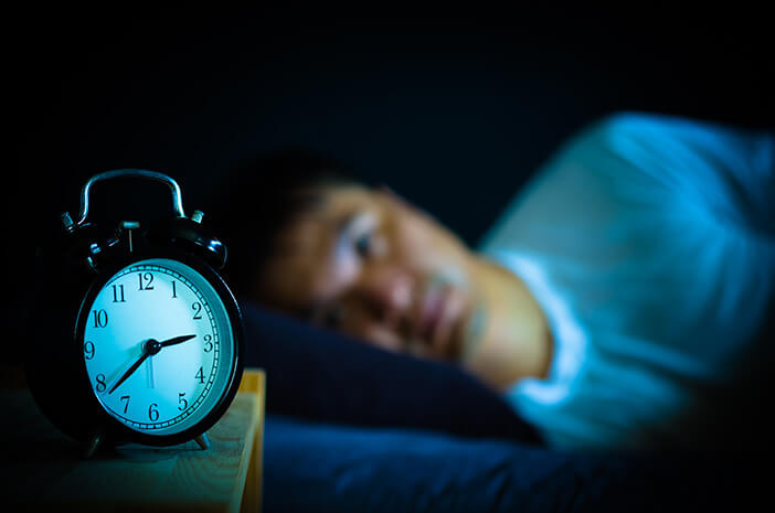 수면 장애는 호르몬 장애로 인한 것일 수 있습니다.